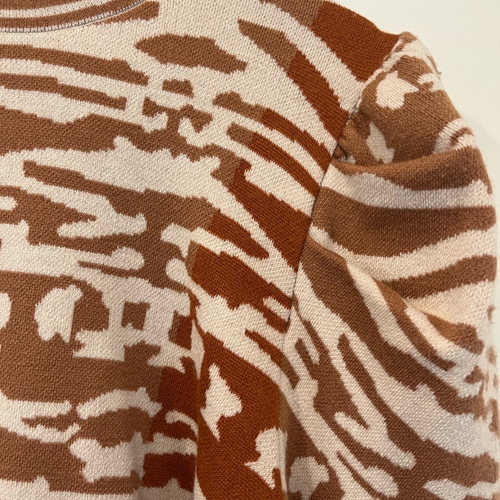Ulla Johnson | Livia Jacquard-Wool Pullover Sweater | S - Picture 9 of 11